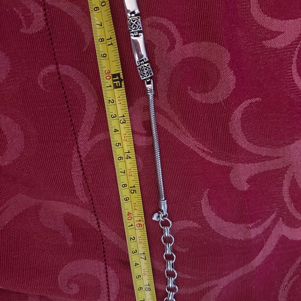 Brighton Tribeca Solid Rectangle Bar Square Link … - image 8